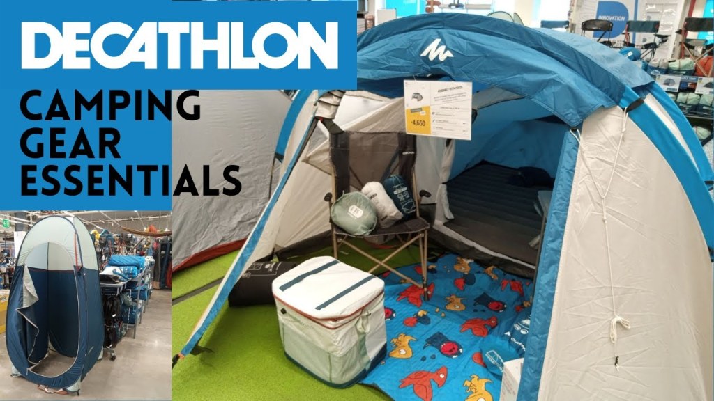 Picture of: Decathlon  Camping Gear Essentials