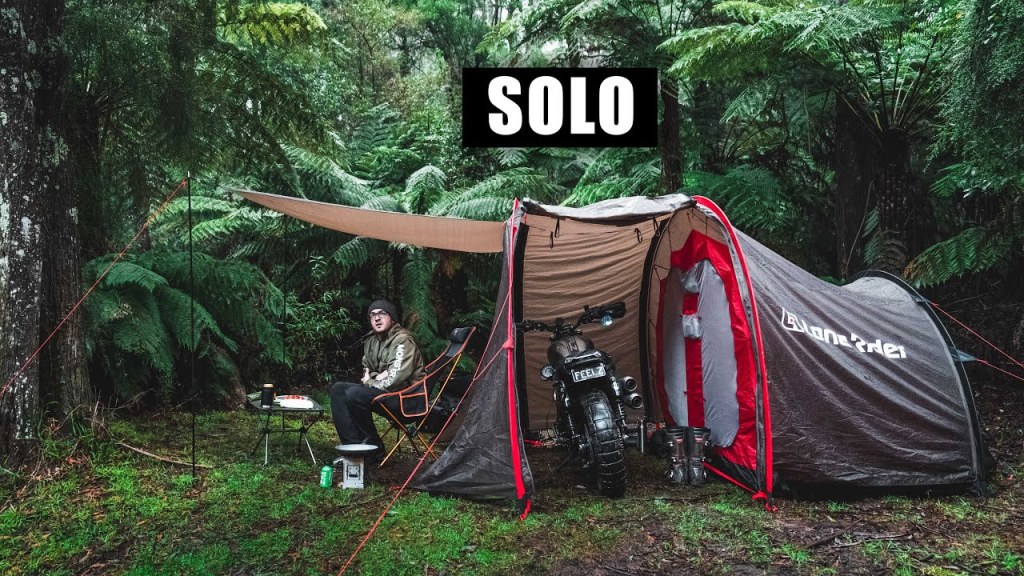 Picture of: My Solo Moto Camping Setup